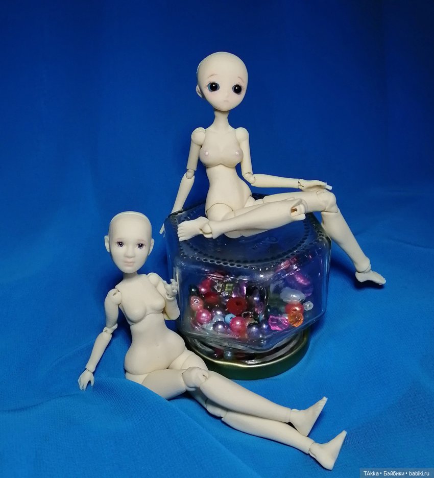 Ура! Моя первая бжд-"девушка" . Сравнение с моей "переделкой"- куколкой в стиле аниме (фото 9)