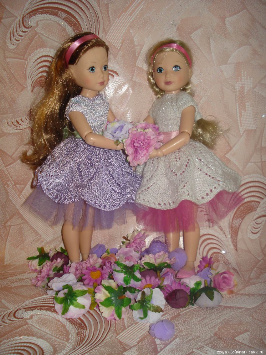 Девочки-цветочки — Куклы Jolina Zapf (Джолина): шарнирные балерины