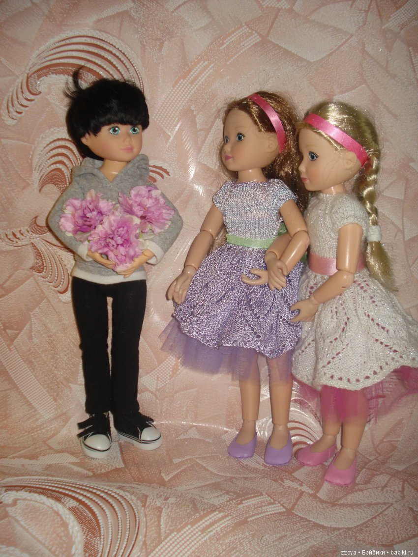 Девочки-цветочки — Куклы Jolina Zapf (Джолина): шарнирные балерины (фото 3)