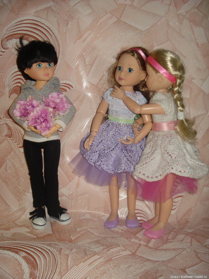 Девочки-цветочки — Куклы Jolina Zapf (Джолина): шарнирные балерины (фото 4)