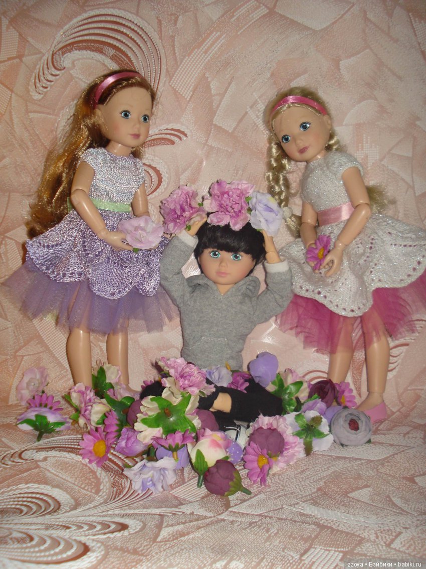 Девочки-цветочки — Куклы Jolina Zapf (Джолина): шарнирные балерины (фото 9)