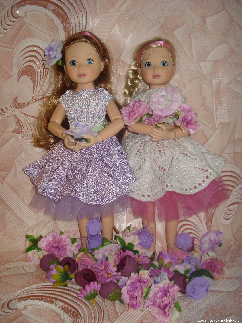 Девочки-цветочки — Куклы Jolina Zapf (Джолина): шарнирные балерины