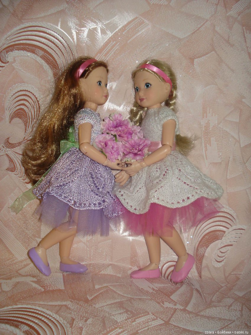 Девочки-цветочки — Куклы Jolina Zapf (Джолина): шарнирные балерины (фото 5)