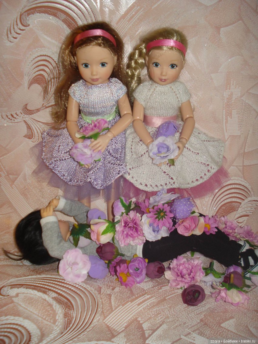 Девочки-цветочки — Куклы Jolina Zapf (Джолина): шарнирные балерины (фото 7)