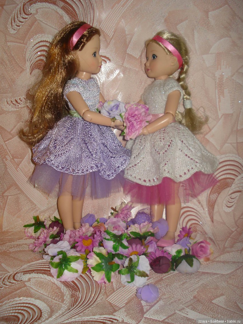 Девочки-цветочки — Куклы Jolina Zapf (Джолина): шарнирные балерины (фото 10)