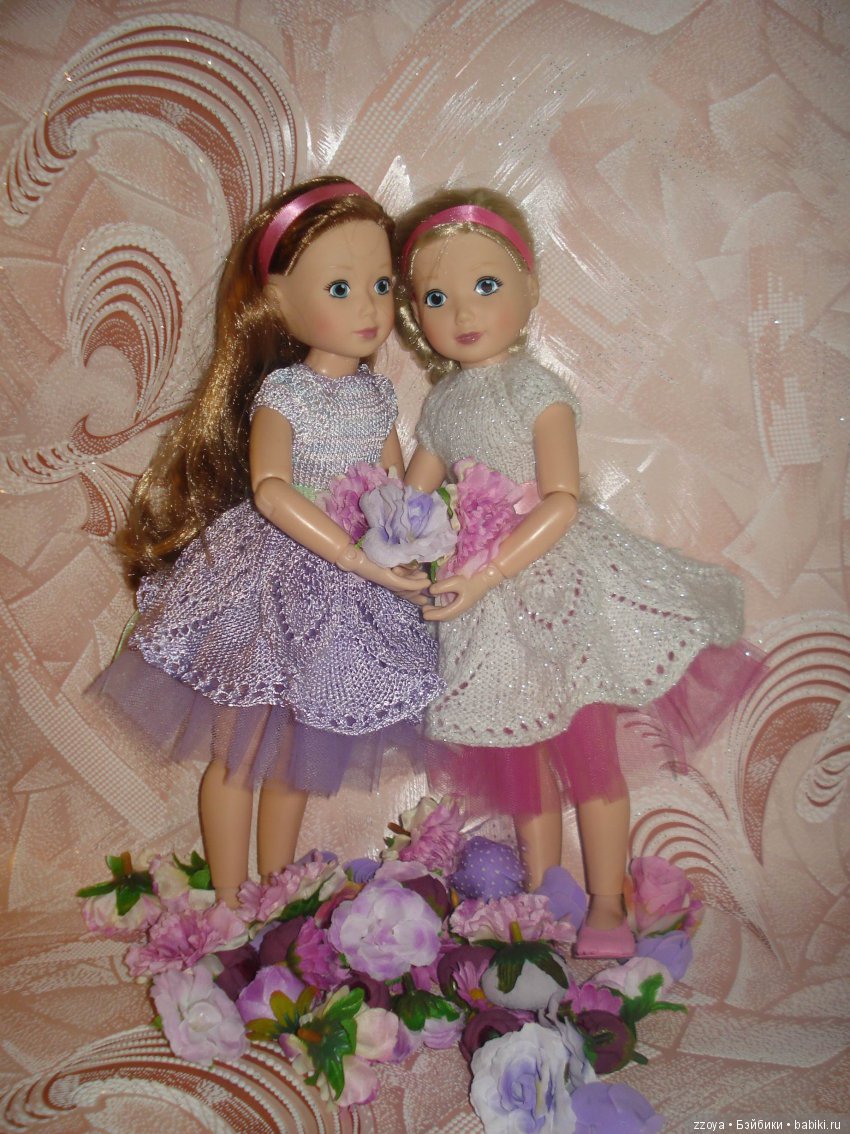 Девочки-цветочки — Куклы Jolina Zapf (Джолина): шарнирные балерины