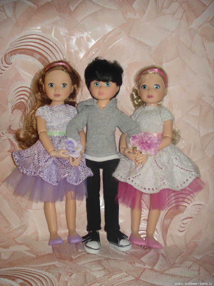 Девочки-цветочки — Куклы Jolina Zapf (Джолина): шарнирные балерины