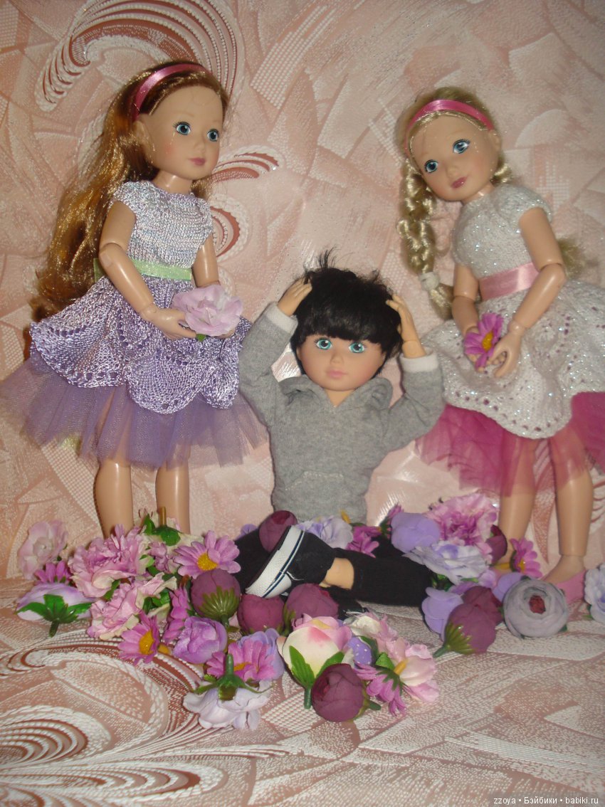 Девочки-цветочки — Куклы Jolina Zapf (Джолина): шарнирные балерины (фото 8)
