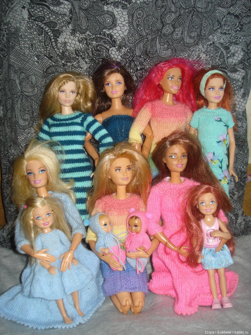 Моя барби-семейка — Куклы Barbie (Барби): Looks