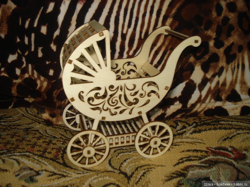 Обзор на коляску - деревянную модель (фото 3)