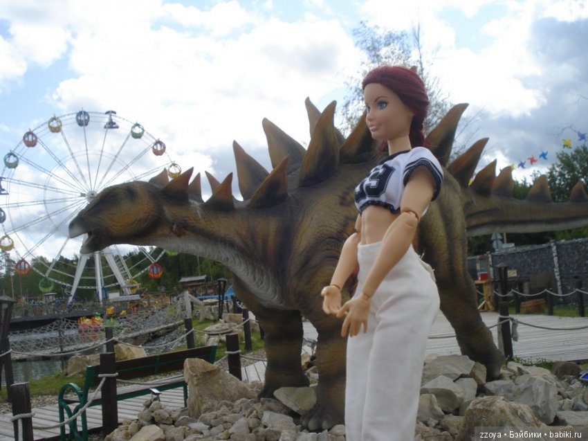 Александра в парке динозавров. Мисс Бэйбики 2019 (фото 2)