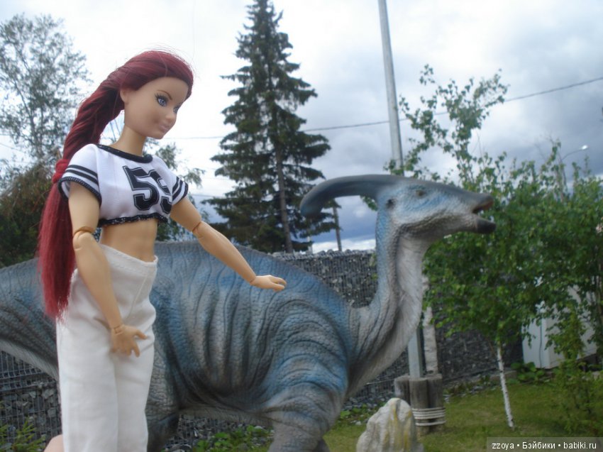 Александра в парке динозавров. Мисс Бэйбики 2019