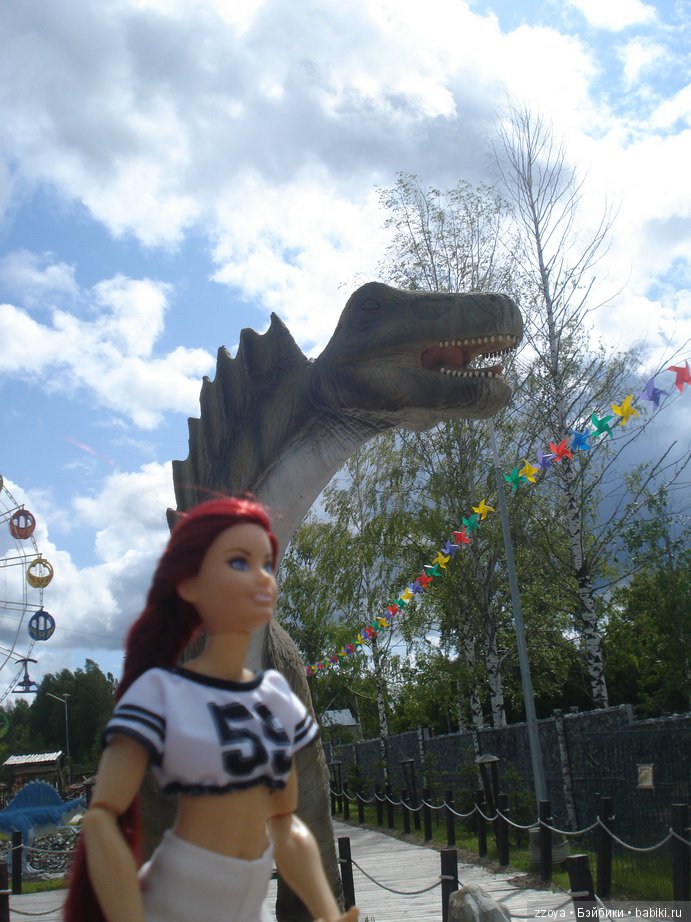 Александра в парке динозавров. Мисс Бэйбики 2019 (фото 7)