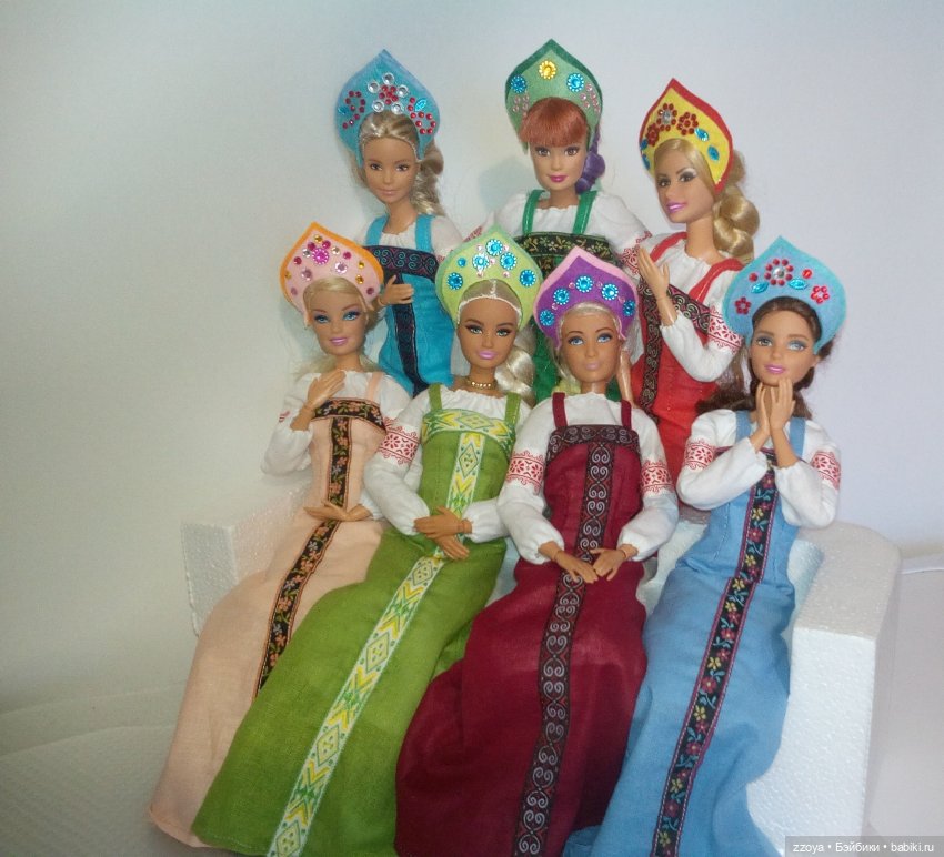 Девицы из Морозко — Куклы Barbie (Барби): Looks