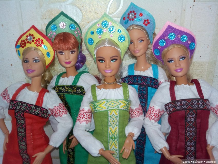 Девицы из Морозко — Куклы Barbie (Барби): Looks (фото 8)