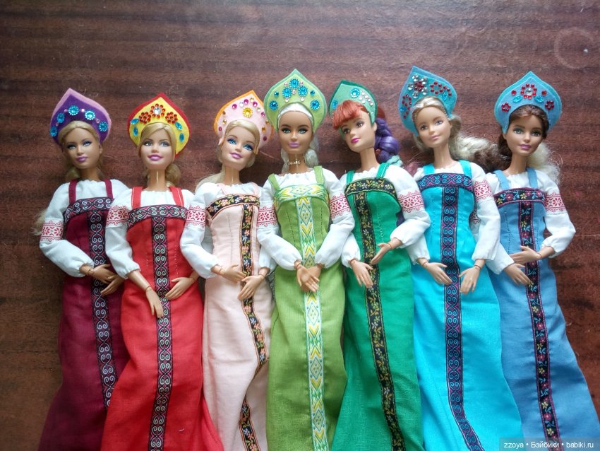 Девицы из Морозко — Куклы Barbie (Барби): Looks (фото 9)