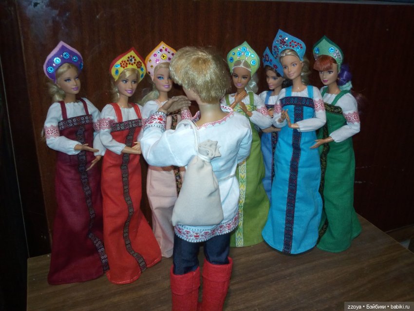 Девицы из Морозко — Куклы Barbie (Барби): Looks