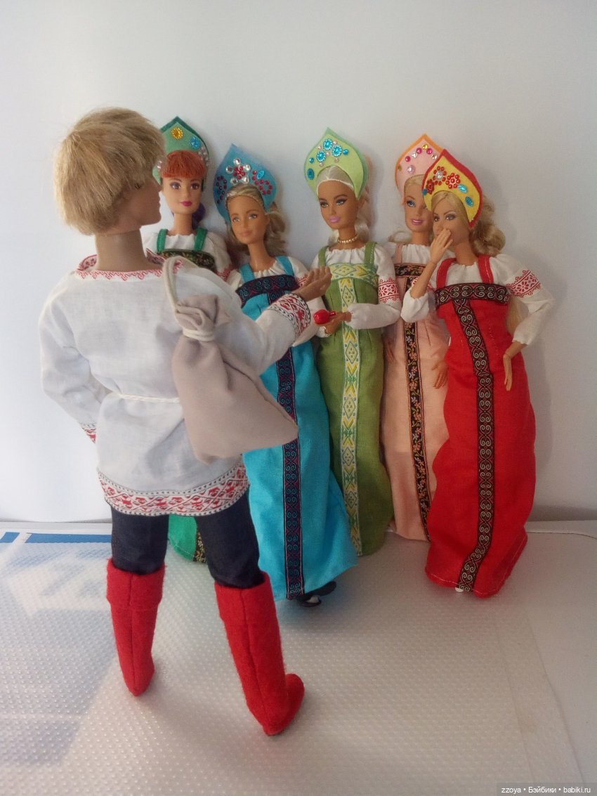 Девицы из Морозко — Куклы Barbie (Барби): Looks