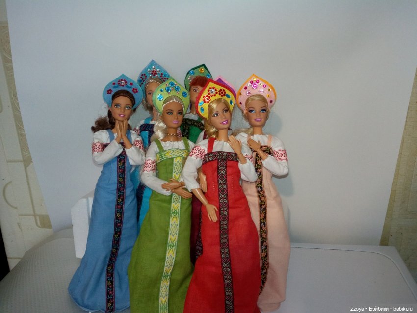 Девицы из Морозко — Куклы Barbie (Барби): Looks