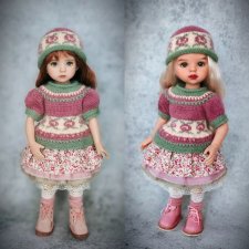 Комплект одежды для кукол Little Darling и Паола Рейна