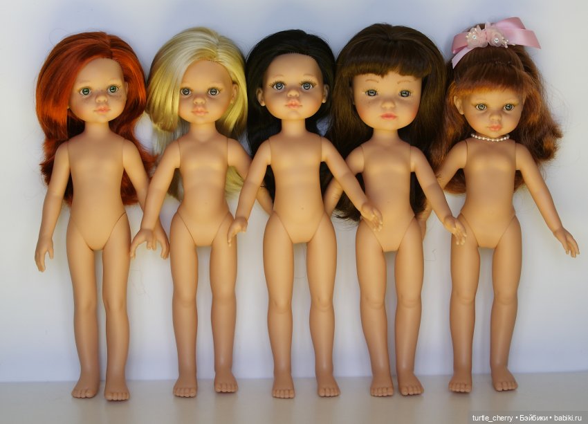 Паолки на разных телах — Куклы Paola Reina (Паола Рейна): новинки (фото 2)