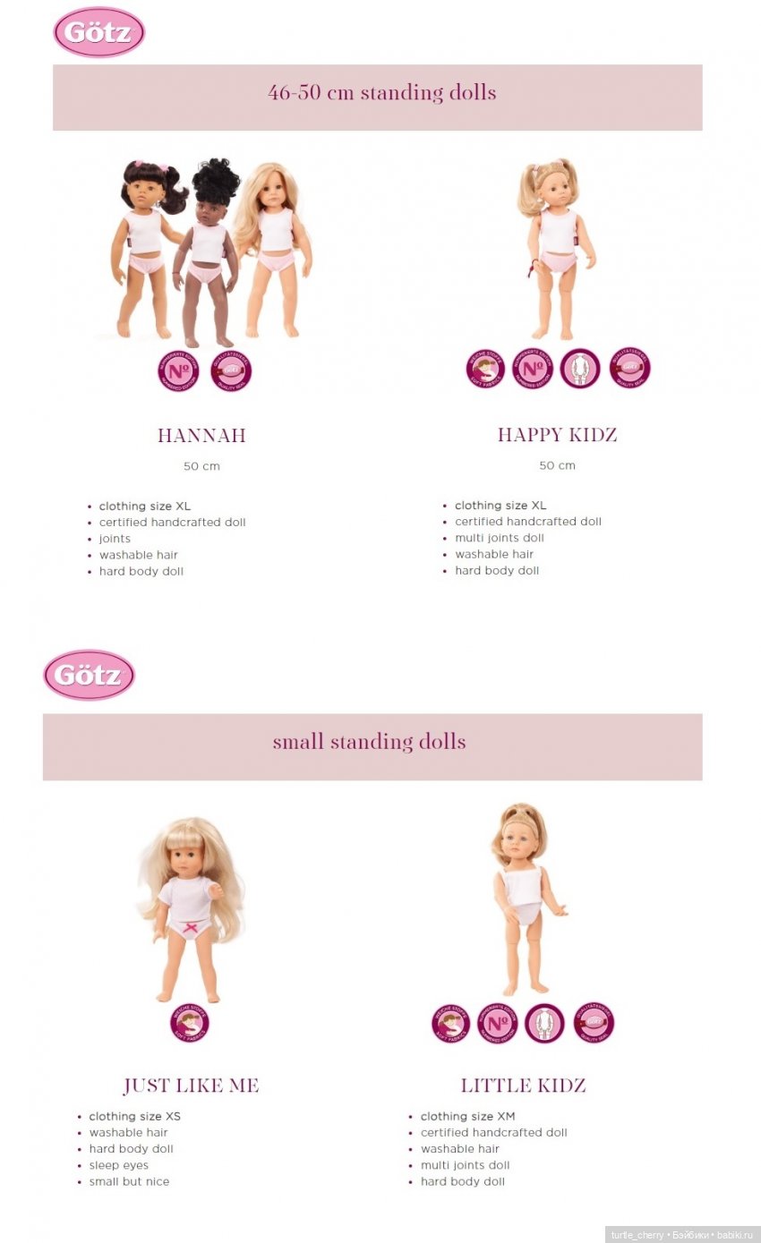 Каталог кукол Gotz - что у меня получилось (фото 2)
