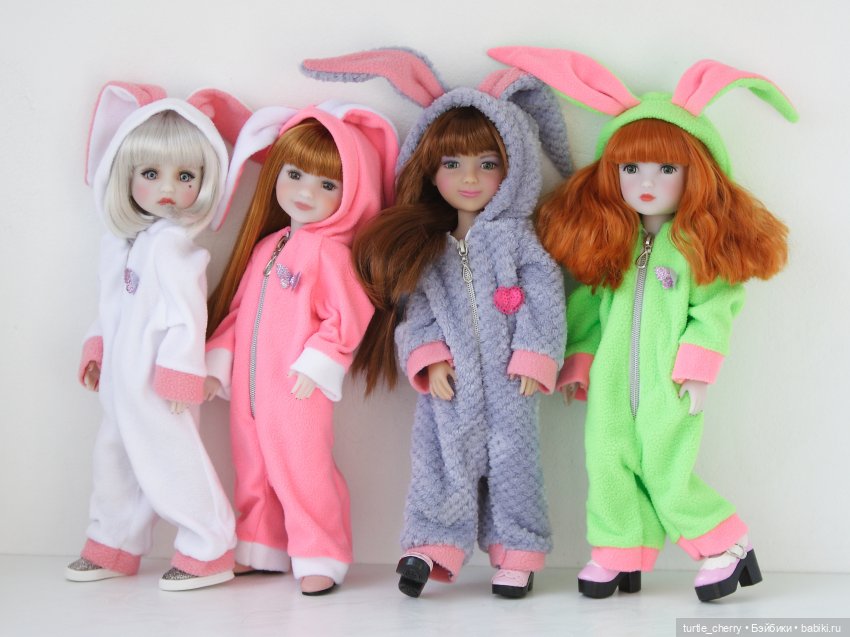 Мои Ruby Red 37 см. Совсем не много - четверо :)