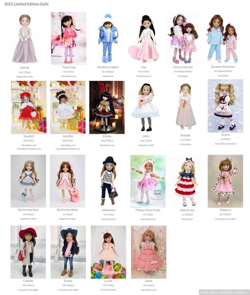 Молд C (улыбашки, первый, основной молд) Ruby Red (фото 6)