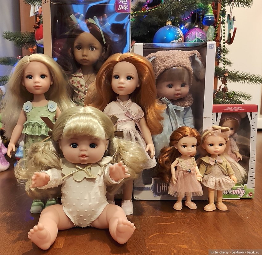 Новые китайские куколки - мини Little Milly и Little Kate