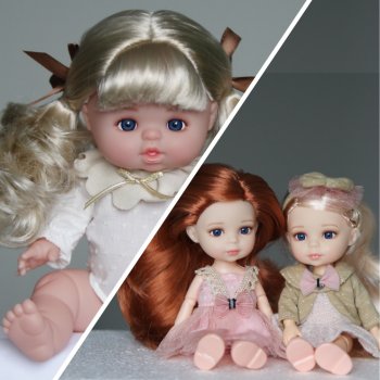 Новые китайские куколки - мини Little Milly и Little Kate