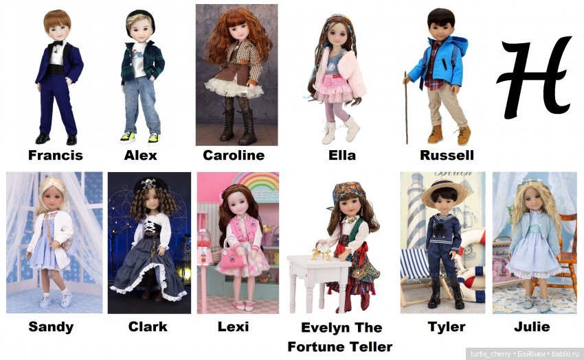 Тайлер Руби Ред — Куклы Ruby Red (Руби Ред) Fashion Friends: Siblies (фото 3)