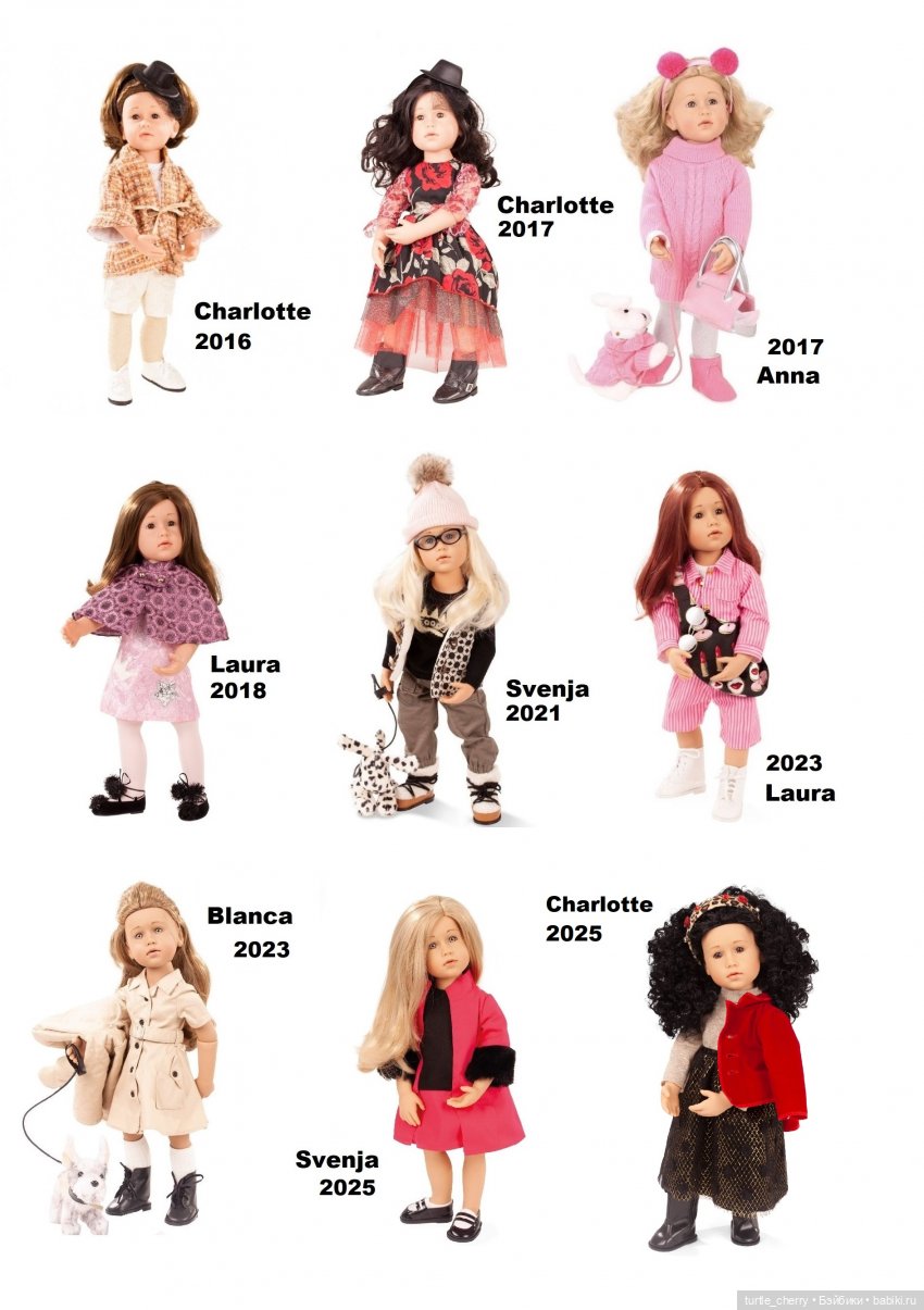 Каталог кукол Готц (Gotz) 50 см (фото 7)