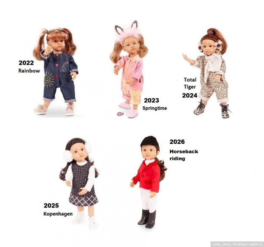 Gotz Little Kidz 36 см — Куклы Gotz (Готц): Ханна (фото 7)