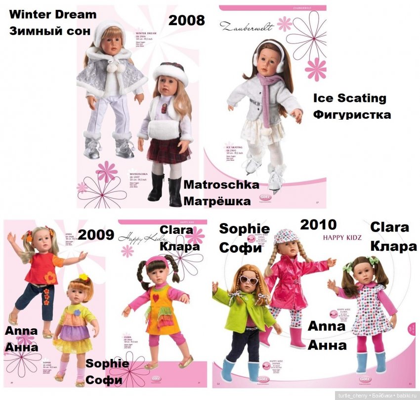 Каталог кукол Готц (Gotz) 50 см (фото 5)