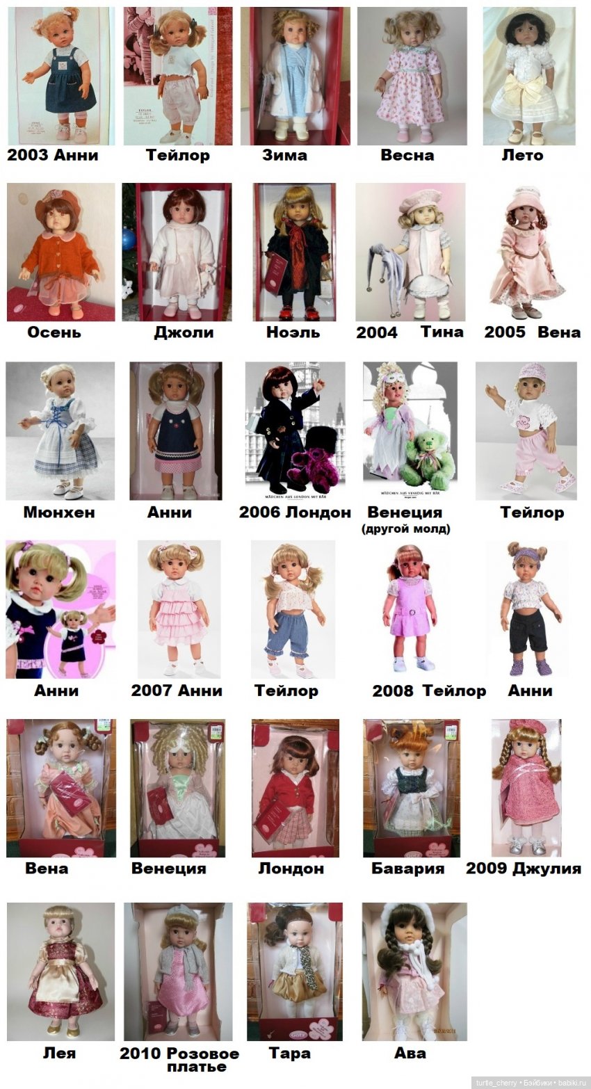Каталог кукол Готц (Gotz) 50 см (фото 8)