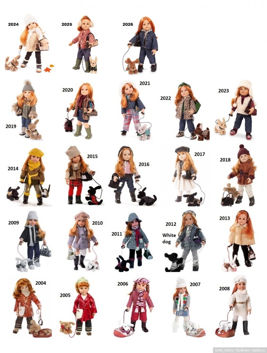 Каталог кукол Gotz (Готц). Молд Сары/Ханны (фото 4)