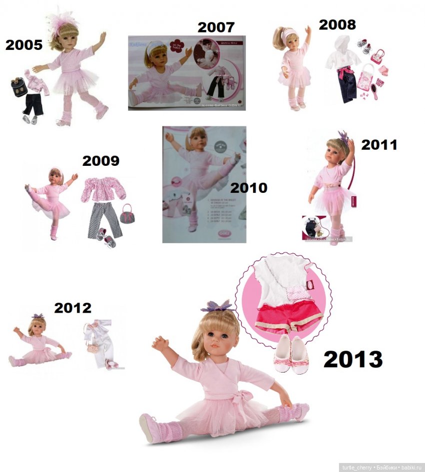 Каталог кукол Gotz (Готц). Молд Сары/Ханны (фото 7)