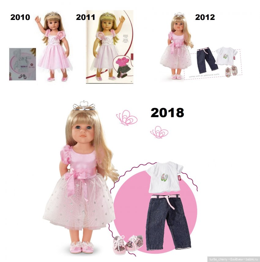 Каталог кукол Gotz (Готц). Молд Сары/Ханны (фото 8)