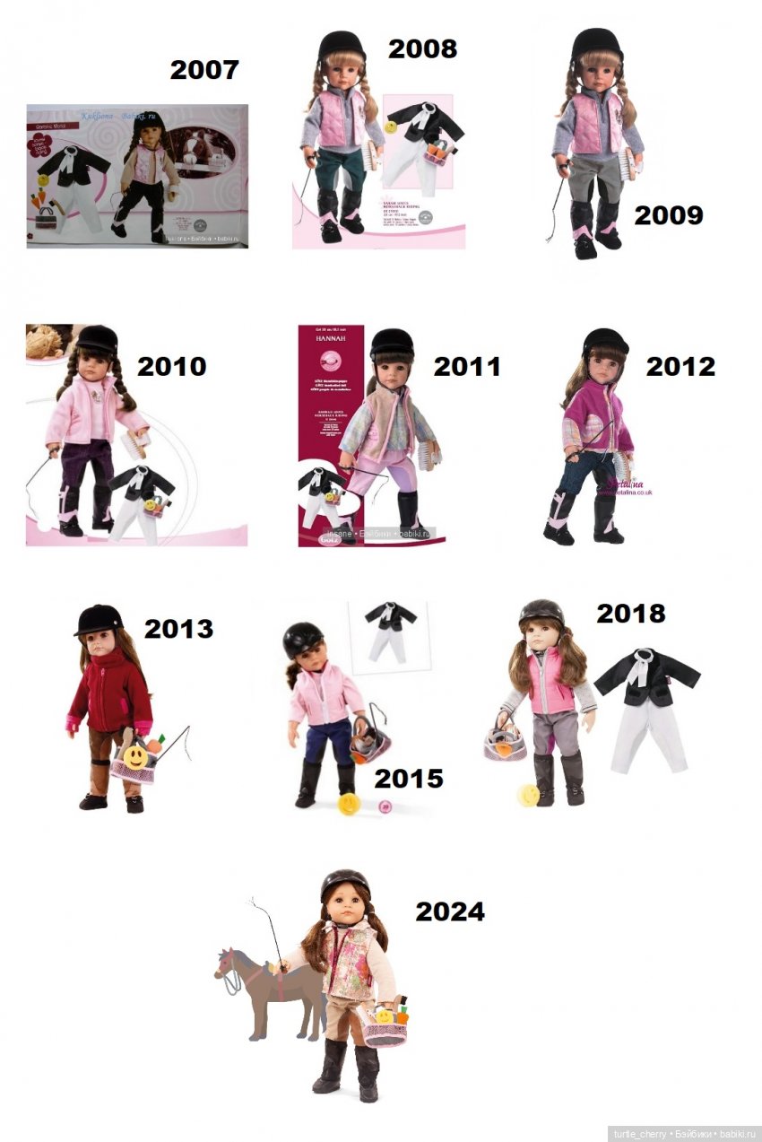 Каталог кукол Gotz (Готц). Молд Сары/Ханны (фото 9)