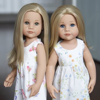 Ханночки и Свеньи в новых платьицах