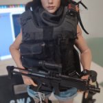 Китбаш милитари экшен девушка 1/6 на wb206