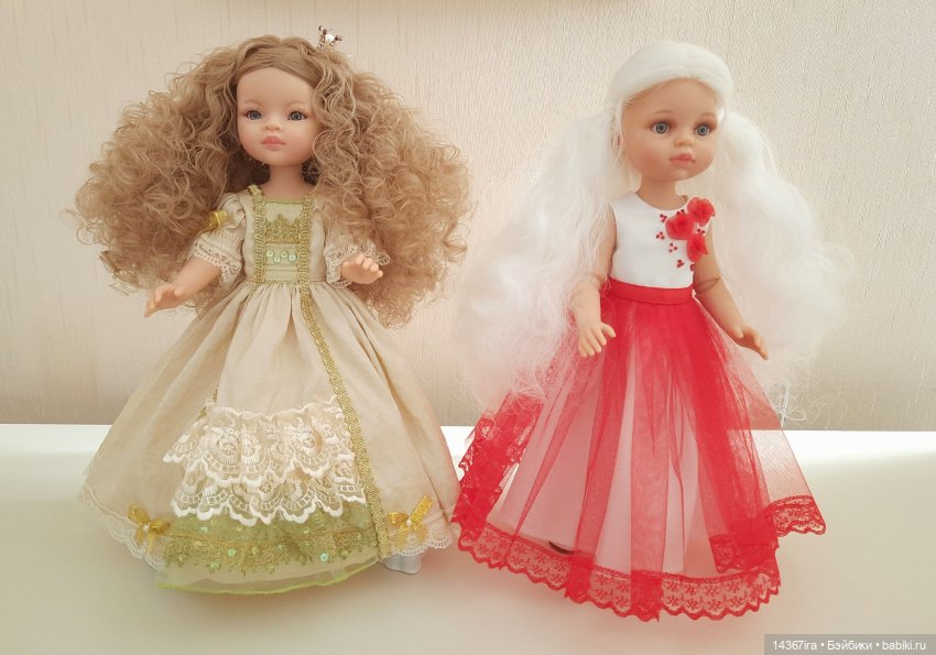 Шарнирные куклы Паолы Рейны