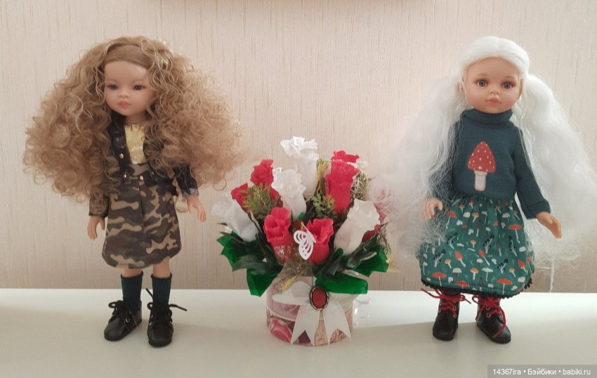 Шарнирные куклы Паолы Рейны