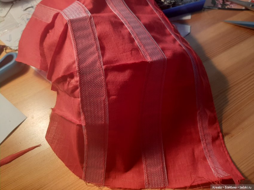 Нижняя юбка на регилине (кринолин) (фото 3)