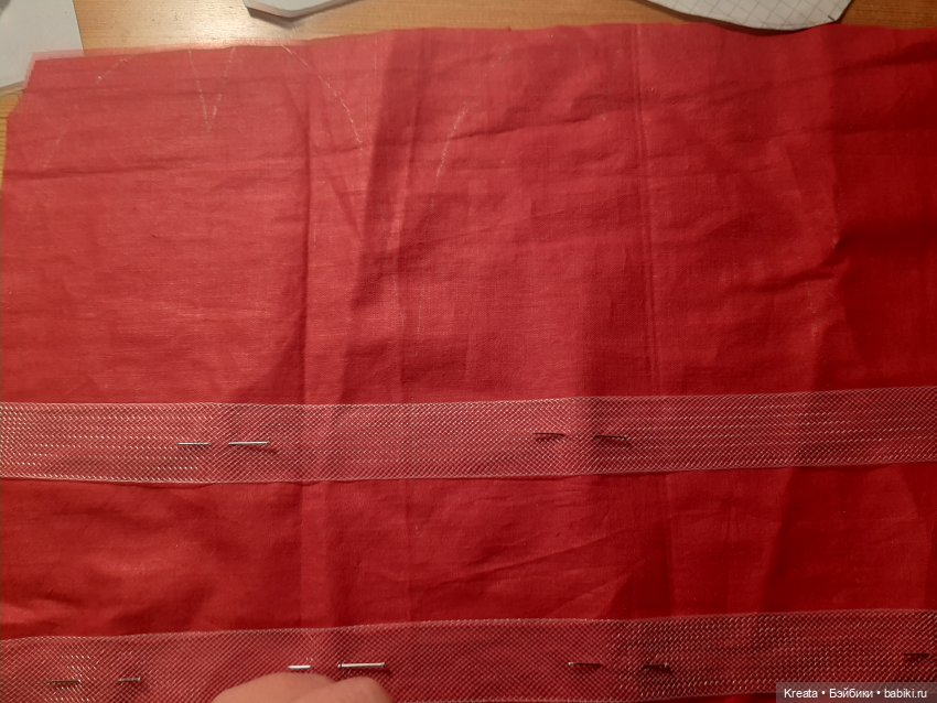 Нижняя юбка на регилине (кринолин)