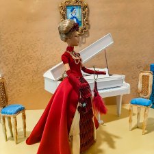 Нижняя юбка на регилине (кринолин)