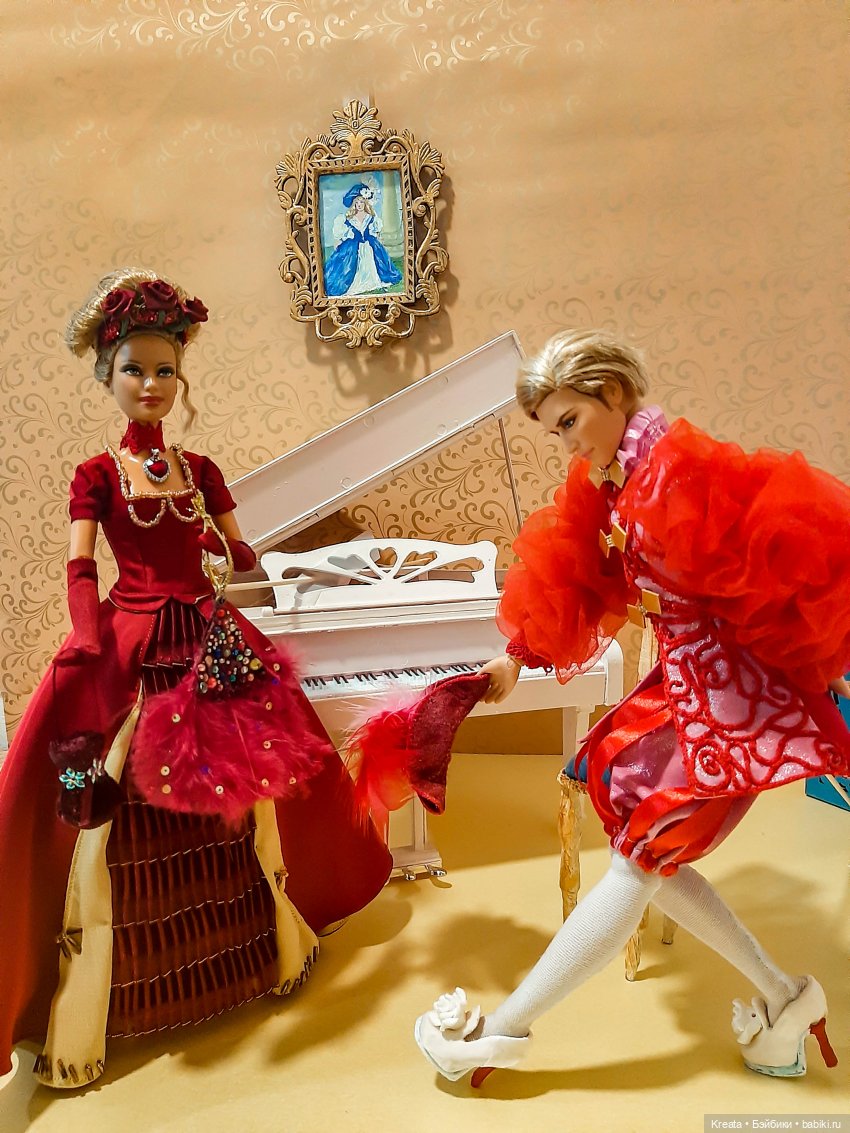 Придворные костюмы. Цветная серия (фото 6)