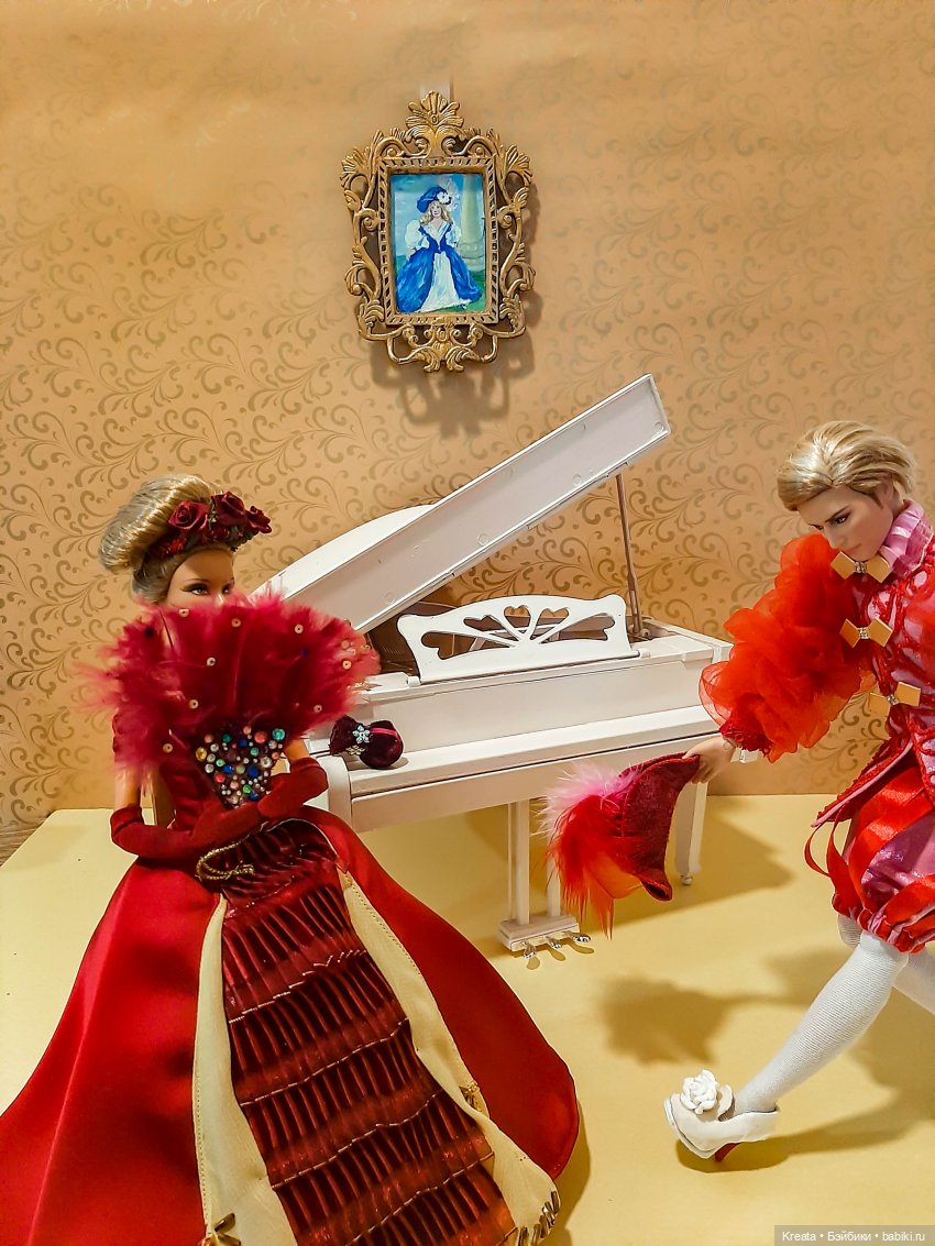 Придворные костюмы. Цветная серия (фото 7)