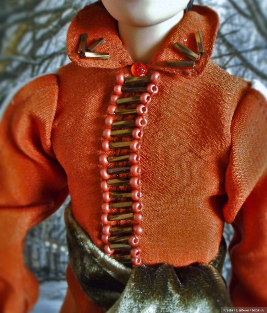 Придворные костюмы. Цветная серия. Оранжевый (фото 4)