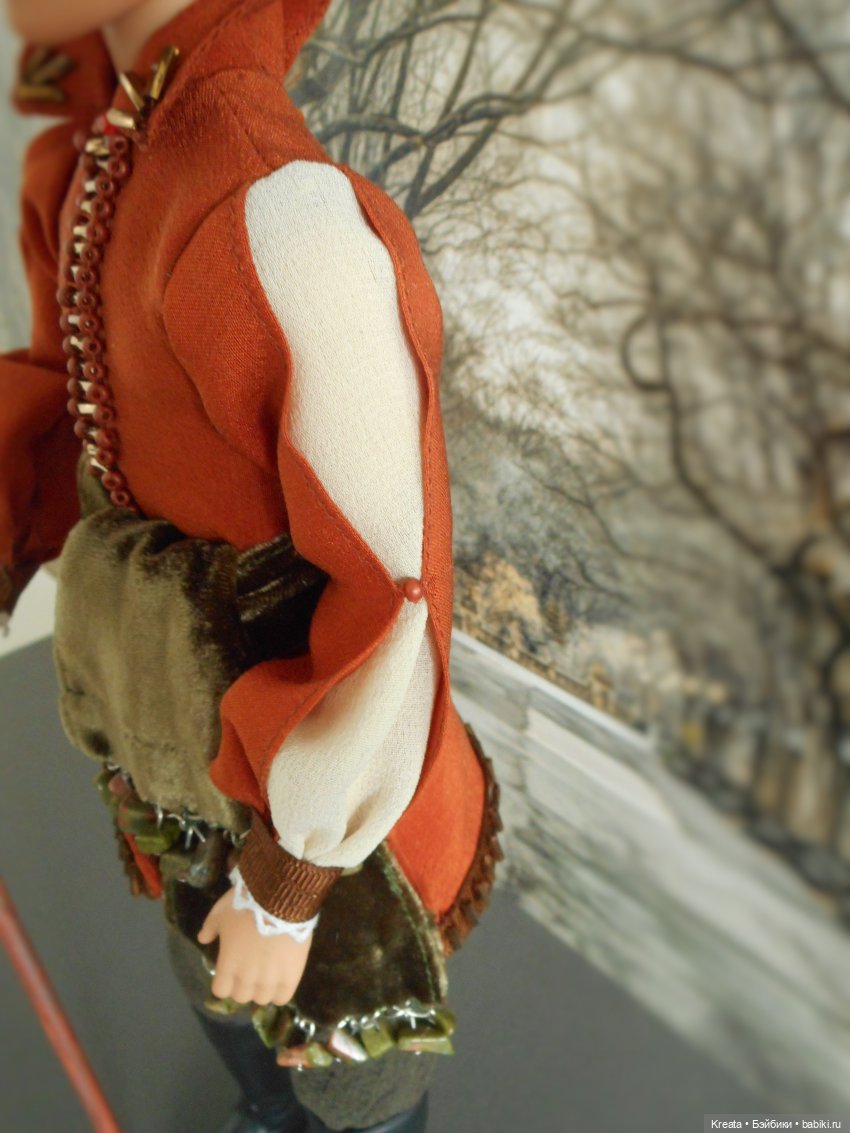 Придворные костюмы. Цветная серия. Оранжевый (фото 5)